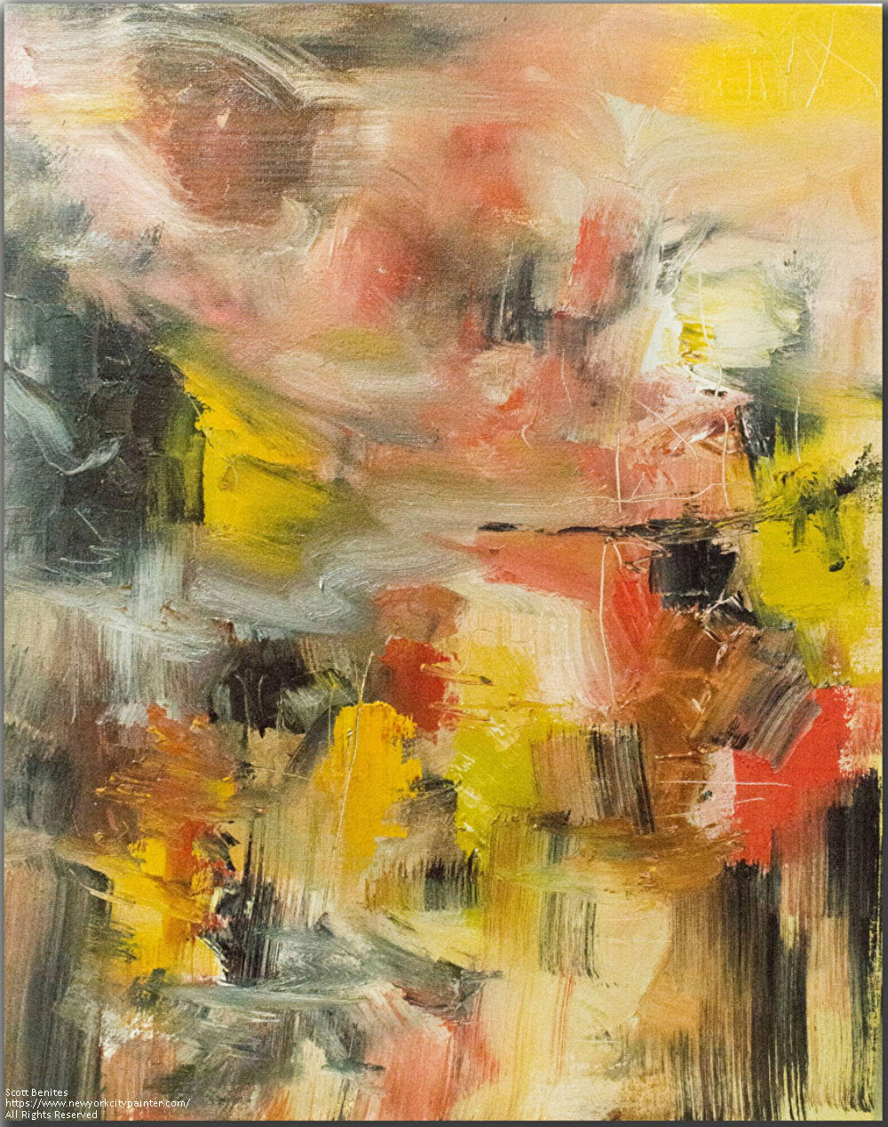 Mystic Form: A Textured Abstraction