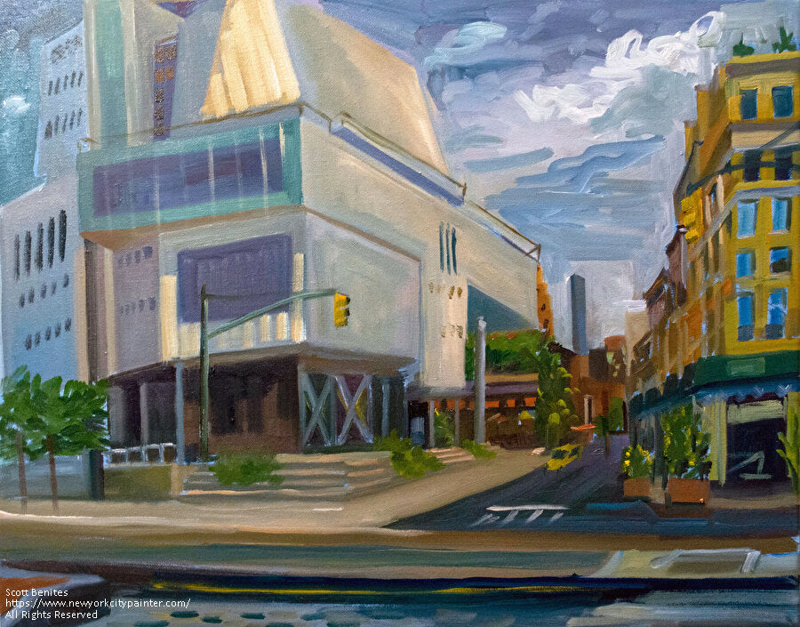Smart painting of the Whitney Museum