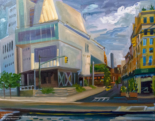 Smart painting of the Whitney Museum